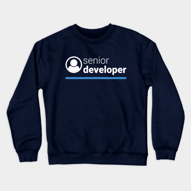 Senior Developer Crewneck Sweatshirt by codewearIO